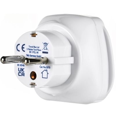 LEXINGHAM UNIVERSAL TRAVEL ADAPTER WORLD -> EU SCHUKO, 2 PCS