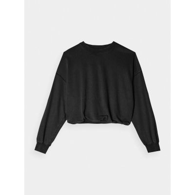 6. Women's sweatshirt without zipper and hood 4F 4FRSS24TSWSF2032-20S