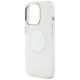 6. Guess IML Metal Colored Circle Classic Logo MagSafe case for iPhone 16 Pro Max - white