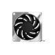 2. Alphacool Apex Stealth Metall Computer Case Fan 12 cm Chrome 1 pc.