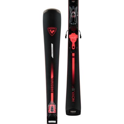 2. Rossignol Nova 10 Women’s Skis + LOOK Xpress W 11 Gw B83 Tonic Sunset Bindings