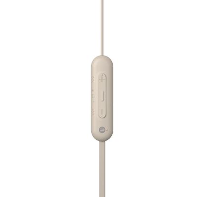 4. Sony WI-C100 Wireless In-Ear Bluetooth Calls/Music Headset Beige