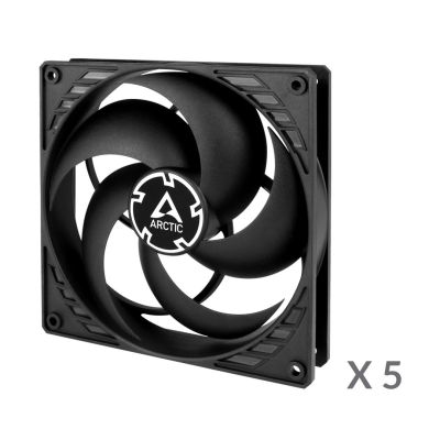 2. ARCTIC P14 Value Pack Computer Case 14cm Fan Black