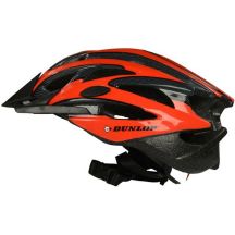 DUNLOP MTB RED RS ADJUSTABLE CYCLING HELMET (53-55CM)