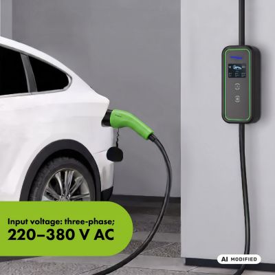 18. GreenBlue EV/PHEV Charger, Portable, Type 2, Cable Length 680cm, IP65, 11kV, 220-380V AC 50/60Hz, 16A, 3 Phase, GB1100