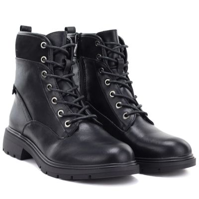 8. Women's insulated black ankle boots M.Daszyński MR2501