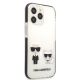 4. Karl Lagerfeld KLHCP13LTPEKCW iPhone 13 Pro / 13 6.1" hardcase white/white Karl&Choupette