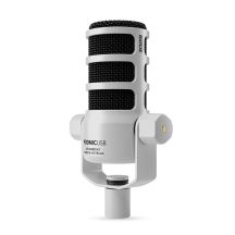 RODE PodMic USB White - Dynamic Podcast Microphone