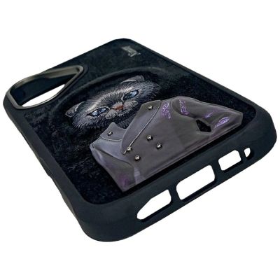 8. Nimmy Magnetic fashion cute pet MagSafe case for iPhone 16 - black