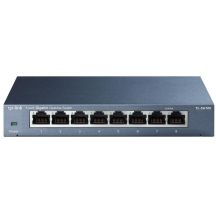 TP-Link TL-SG108 Unmanaged Gigabit Ethernet (10/100/1000) Black