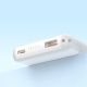 10. Dudao K14S Magnetic Power Bank 20W 5000mAh 1x USB-A 1x USB-C - White