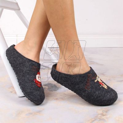 5. Panto Fino festive felt slippers W KK267038 INT1798