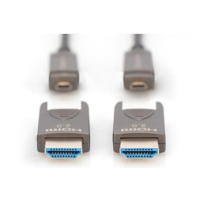 17. AOC HDMI 2.0 Premium High Speed Ethernet Hybrid Cable 4K60Hz UHD HDMI D/A HDMI D/AM/M Black 15m