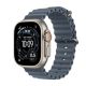 Watch Apple Watch Ultra 3 (2025) 5G 49mm Natural Titanium Case with Ocean Band - Anchor Blue