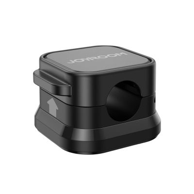 2. Joyroom JR-ZS368 magnetic cable organizer - black (6 pcs.)