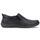 4. Rieker 05264-00 Men's Black Leather Slip-On Shoes