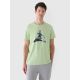 Men's regular printed T-shirt 4F 4FRAW24TTSHM2301-41S