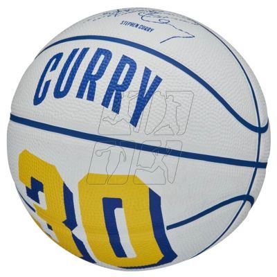 7. Ball Wilson NBA Player Icon Stephen Curry Mini Ball WZ4007401XB