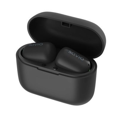 6. SAVIO WIRELESS BLUETOOTH 5.1 IPX5 HEADPHONES TWS-09