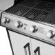 6. Teesa BBQ 5006 MASTER gas grill - 5 burners - space for a cylinder