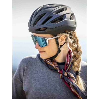 3. Julbo Edge Glasses - Glossy Silver/White | Spectron 3Cf