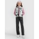 7. Girls' down vest with synthetic filling 4F 4FJRAW25TVJAF320-11A