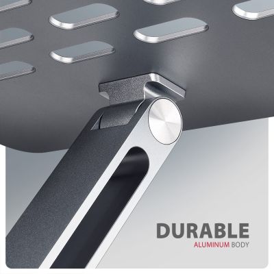 11. Axagon STND-LQ Laptop Stand Notebook Stand Gray 40.6 cm (16")