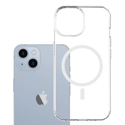 4. 3mk Armor Magcase for iPhone 14 Plus - Transparent
