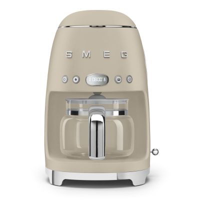 Smeg DCF02MLMEU Kaffemaschine, beige, Ines de la Fressange