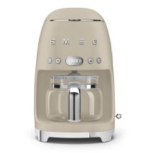 Smeg DCF02MLMEU Kaffemaschine, beige, Ines de la Fressange