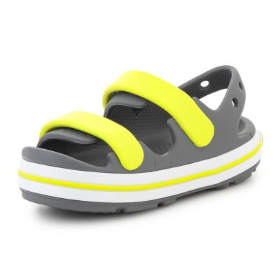 3. CROCS CROCBAND CRUISER SANDAL T KIDS SLATE GRAY/ACIDITY 209424-1NJ