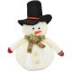 2. DECORATIVE SNOWMAN 23CM HATTER