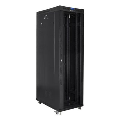Lanberg FF01-6242-12BL 42U Freestanding Rack Black