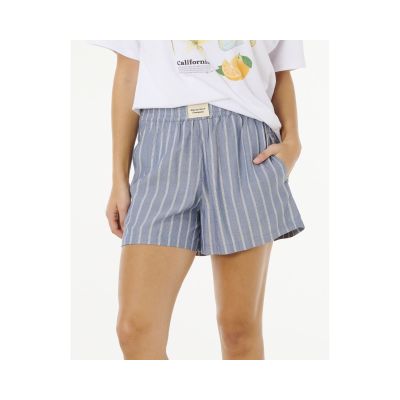 RIP CURL Women's Beach Days Pinstripe Short Blue