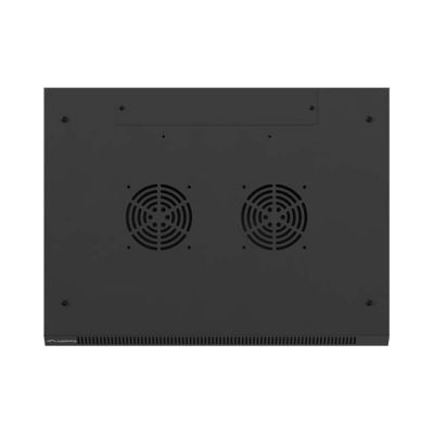 11. LANBERG WALL-MOUNTED RACK CABINET 19" 4U 600X450 BLACK METAL DOOR (FLAT PACK)