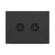 11. LANBERG WALL-MOUNTED RACK CABINET 19" 4U 600X450 BLACK METAL DOOR (FLAT PACK)
