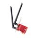 CUDY WE3000S AX5400 Wi-Fi 6 + BT 5.2 Network Card Intel AX210 PCIe Heatsink
