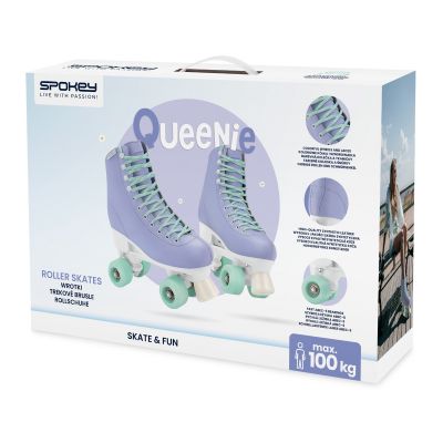 7. Spokey Queenie Jr SPK-944634 adjustable roller skates size 31-34