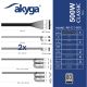 5. Akyga AK-C1-500 Power Supply Module 468 W 24-pin ATX ATX Black