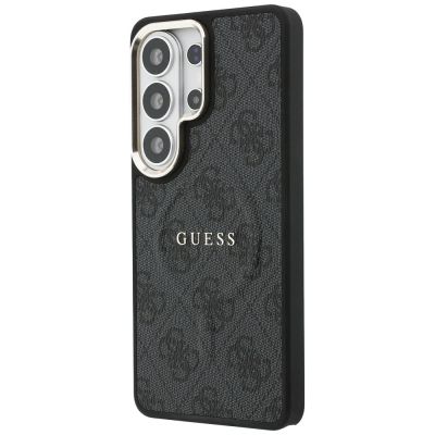 2. Guess 4G Embossed Ring MagSafe case for Samsung Galaxy S26 Ultra - black