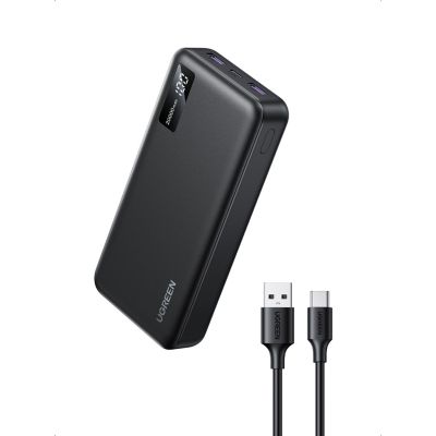 4. Ugreen 25683 Power Bank 20000 mAh Black