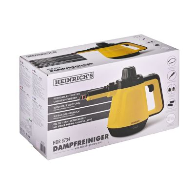5. HEINRICH'S HDR 8734 steam cleaner yellow