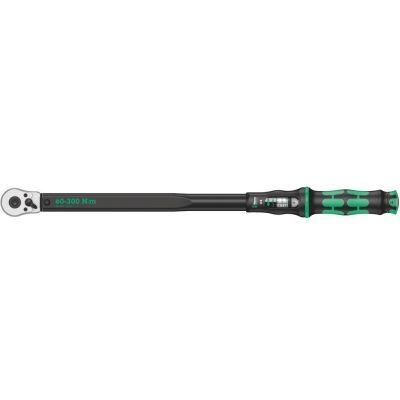 CLICK-TORQUE WRENCH 1/2'' 60-300NM WITH RATCHET