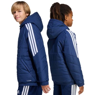 11. adidas Tiro 26 Winter navy blue kids' jacket KA8026