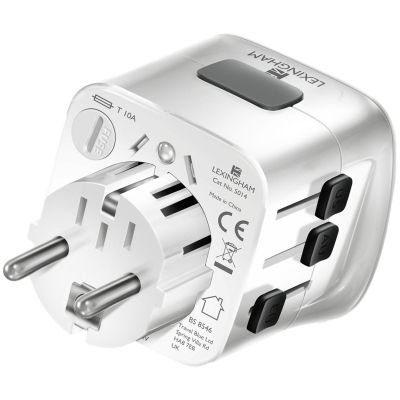 2. LEXNIGHAM WORLDWIDE PRO Travel Adapter