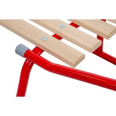 3. Metal Sled for 2 People, Red