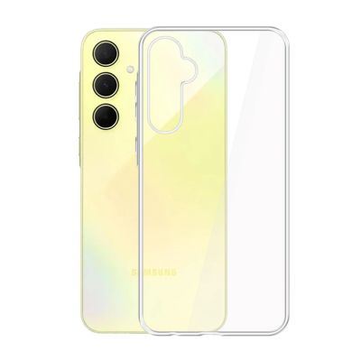 4. 3mk Clear Case for Samsung Galaxy A35 5G - transparent