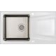 Single-bowl granite-steel sink with drainer ZSR_A113 5908212058046