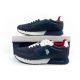 10. US Polo Assn sports shoes sneakers men's fashionable comfortable navy blue