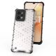 7. Honeycomb case armored cover with a gel frame Realme C31 transparent